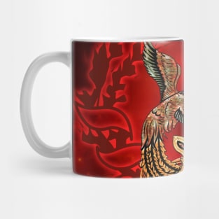 Wonderful elegant fantasy bird Mug